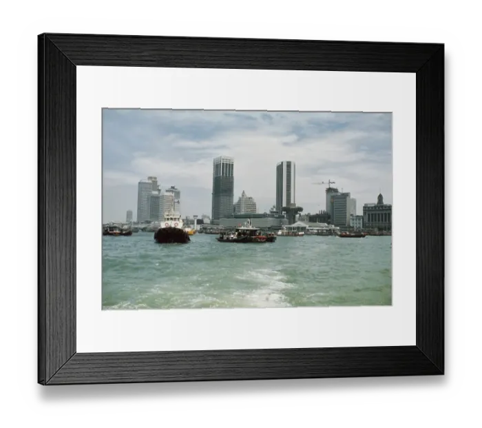 Framed Print : Singapore Skyline Framed Print : Singapore Skyline