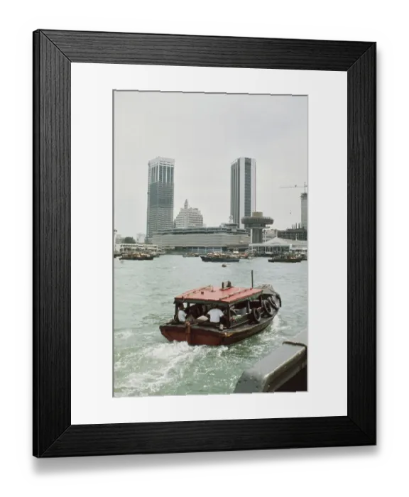 Framed Print : Singapore Skyline Framed Print : Singapore Skyline