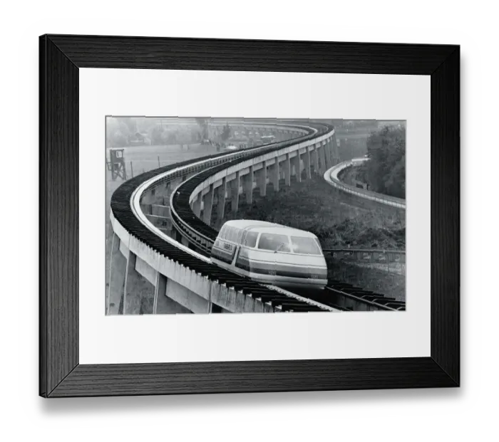 Framed Print : View of the Transrapid O4 Framed Print : View of the Transrapid O4