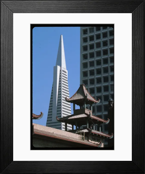 Framed Print : TransAmerica Corporation Building Framed Print : TransAmerica Corporation Building