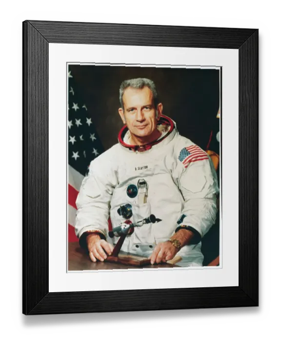 Framed Print : Astronaut Donald K Slayton Framed Print : Astronaut Donald K Slayton