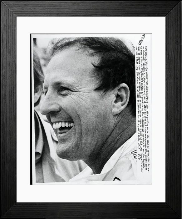 Framed Print : A.J. Foyt Smiling