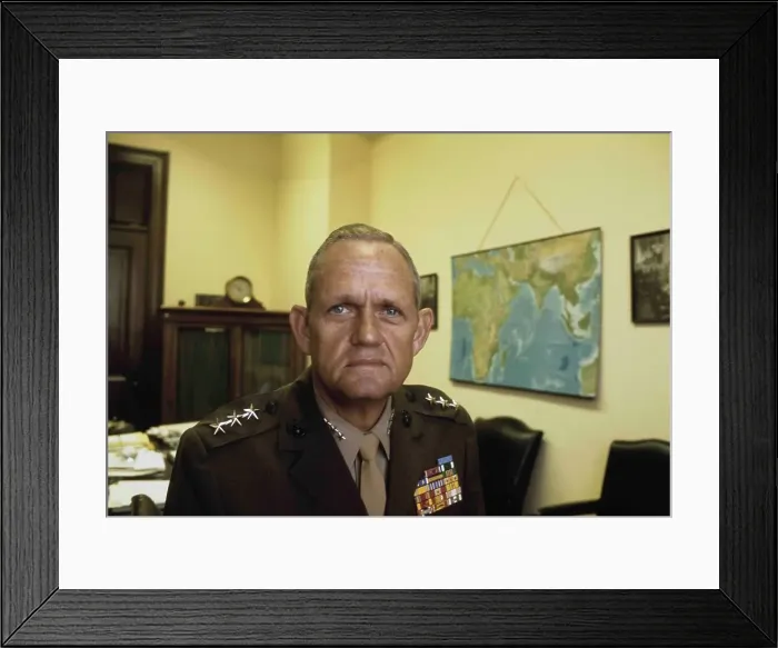 Framed Print : Lieutenant General Louis Wilson