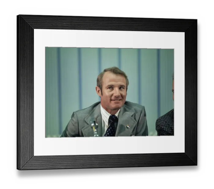 Framed Print : Astronaut Vance Brand