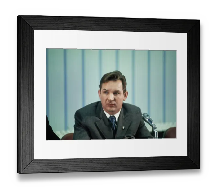Framed Print : Cosmonaut Valeri Kubasov