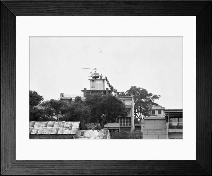Framed Print : Evacuation of Saigon