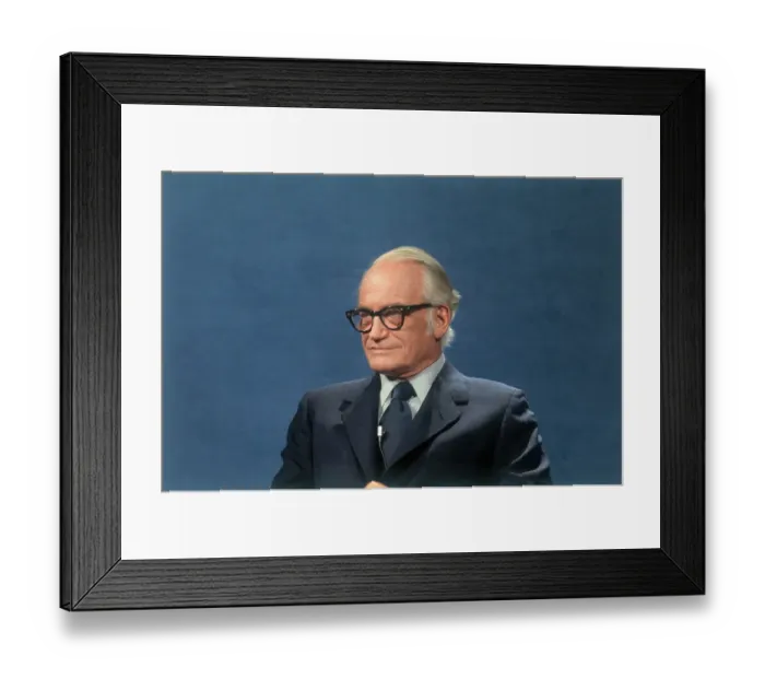 Framed Print : Barry Goldwater in Pensive Mood Framed Print : Barry Goldwater in Pensive Mood