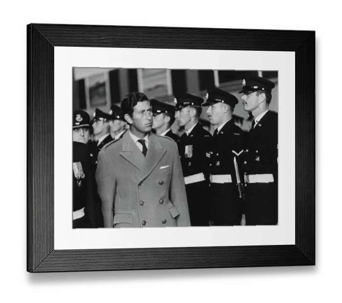 Framed Print : Prince Charles in Canada Framed Print : Prince Charles in Canada