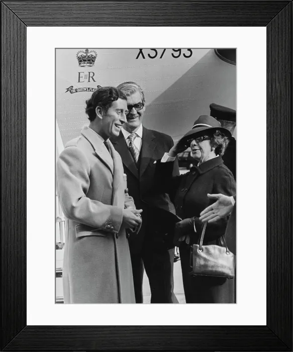 Framed Print : Prince Charles In Canada Framed Print : Prince Charles In Canada