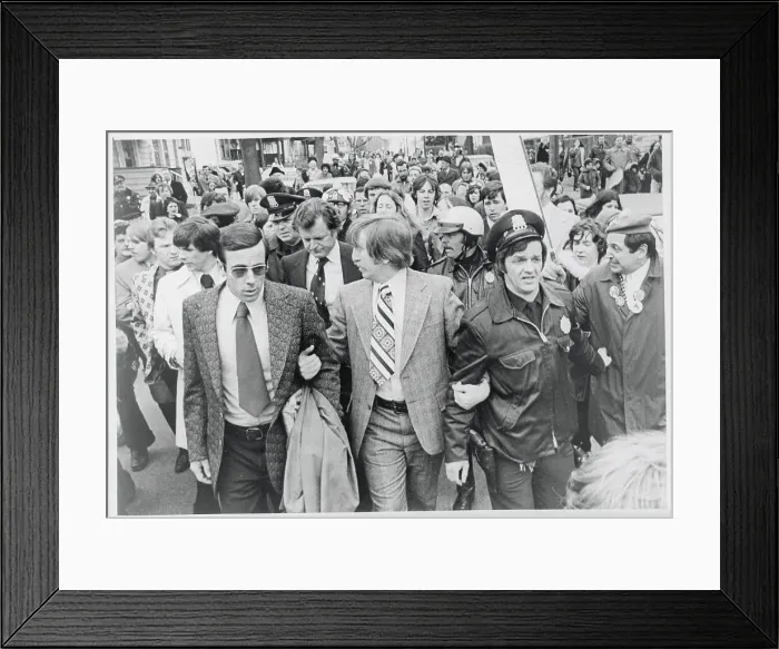 Framed Print : Police Escorting Edward M. Kennedy Framed Print : Police Escorting Edward M. Kennedy