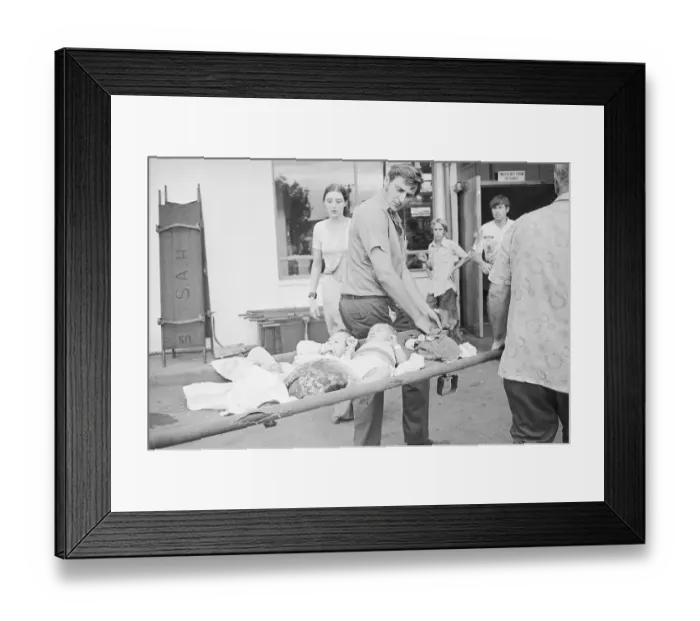 Framed Print : Plane Crash Survivors Framed Print : Plane Crash Survivors