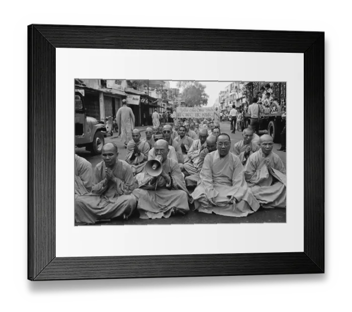 Framed Print : Demonstration Of Monks, Cleric, Laymen Framed Print : Demonstration Of Monks, Cleric, Laymen