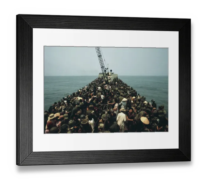 Framed Print : Evacuation Of Hue, South Vietnam Framed Print : Evacuation Of Hue, South Vietnam