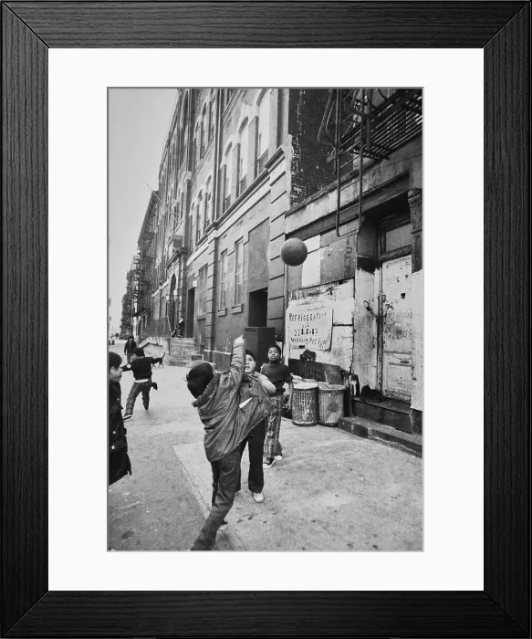 Framed Print : New York City Street Scene Framed Print : New York City Street Scene