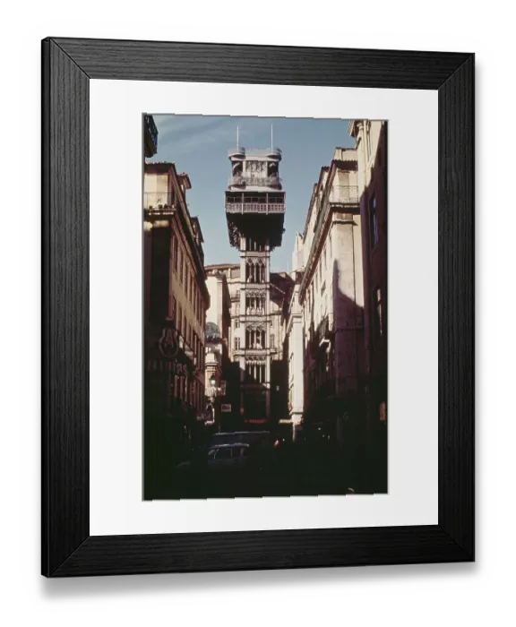 Framed Print : Elevador de Santa Justa, Lisbon Framed Print : Elevador de Santa Justa, Lisbon