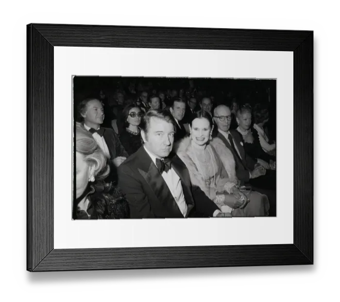 Framed Print : Socialites Wyatt Cooper And His Wife Framed Print : Socialites Wyatt Cooper And His Wife