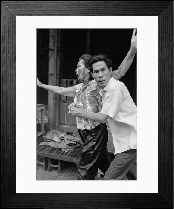 Framed Print : Man Comforting Wounded Woman Framed Print : Man Comforting Wounded Woman
