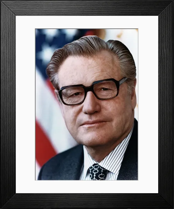 Framed Print : Portrait of Nelson Rockefeller
