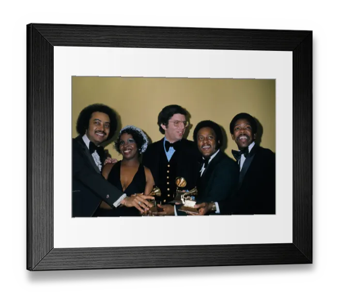 Framed Print : Gladys Knight, the Pips and Marvin Hamlish Framed Print : Gladys Knight, the Pips and Marvin Hamlish