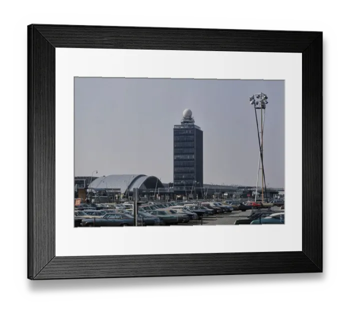 Framed Print : Air Traffic Control Tower