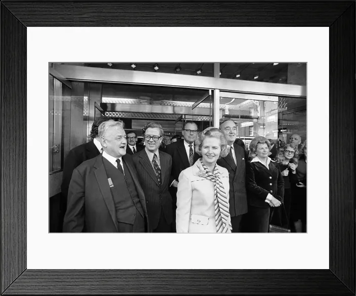Framed Print : Confirmed Party Leader Margaret Thatcher Framed Print : Confirmed Party Leader Margaret Thatcher