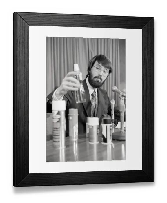 Framed Print : Representative W / Aerosol Products;Pollut Framed Print : Representative W / Aerosol Products;Pollut