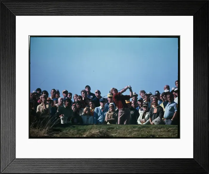 Framed Print : Johnny Miller Driving the Ball Framed Print : Johnny Miller Driving the Ball