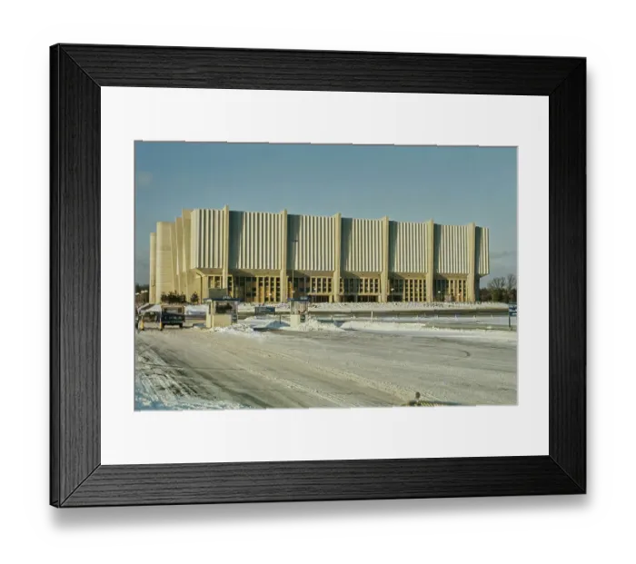 Framed Print : Richfield Coliseum, Ohio Framed Print : Richfield Coliseum, Ohio