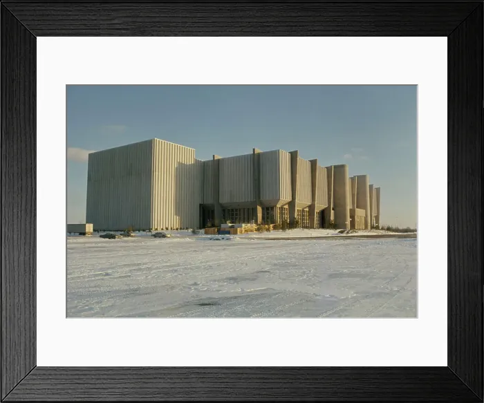 Framed Print : Richfield Coliseum, Ohio Framed Print : Richfield Coliseum, Ohio
