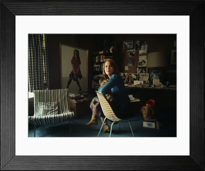 Framed Print : Actress Julie Harris Framed Print : Actress Julie Harris