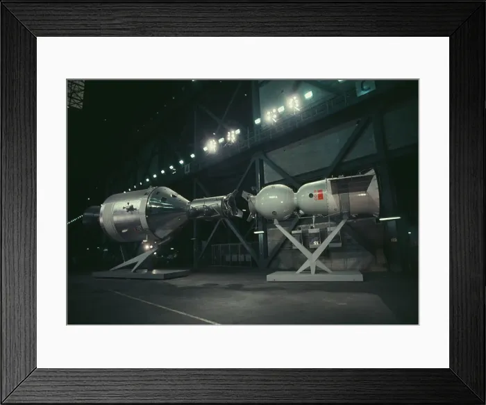 Framed Print : Apollo-Soyuz Mock-Up