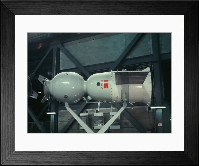 Framed Print : Apollo-Soyuz Mock-Up