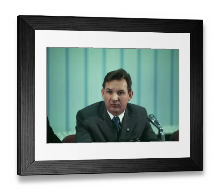 Framed Print : Cosmonaut Valeri Kubasov