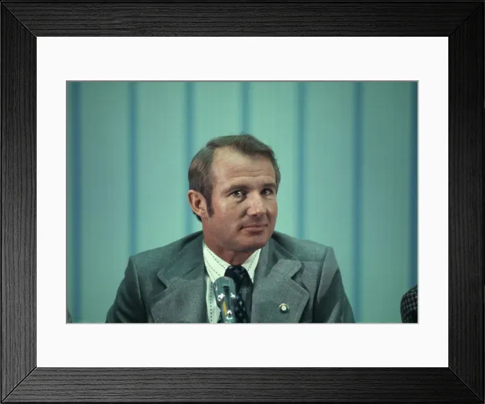 Framed Print : Astronaut Vance Brand