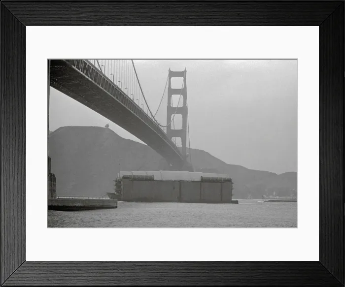Framed Print : View of HMB-1 Barge Framed Print : View of HMB-1 Barge