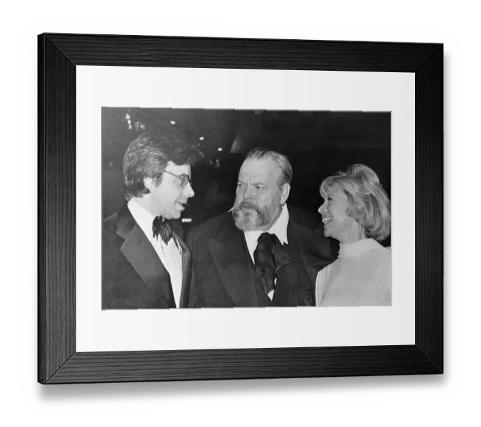 Framed Print : Orson Welles with Others Framed Print : Orson Welles with Others
