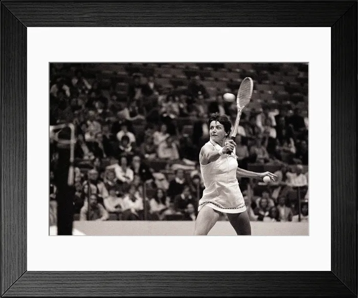 Framed Print : Margaret Court Action Shot Framed Print : Margaret Court Action Shot