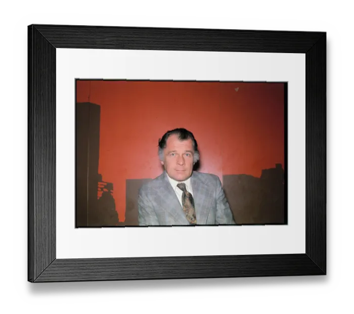 Framed Print : Portrait of Attorney F. Lee Bailey Framed Print : Portrait of Attorney F. Lee Bailey