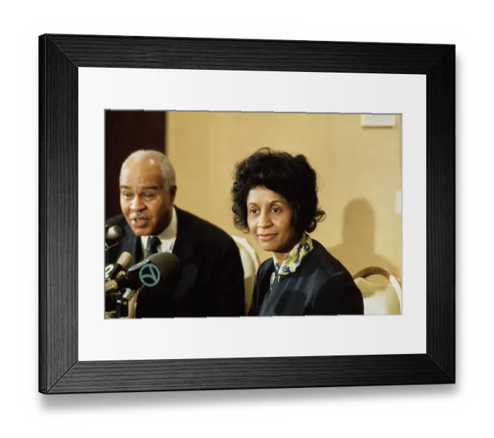Framed Print : Lawyer And Activist Margaret Bush Wilson Framed Print : Lawyer And Activist Margaret Bush Wilson