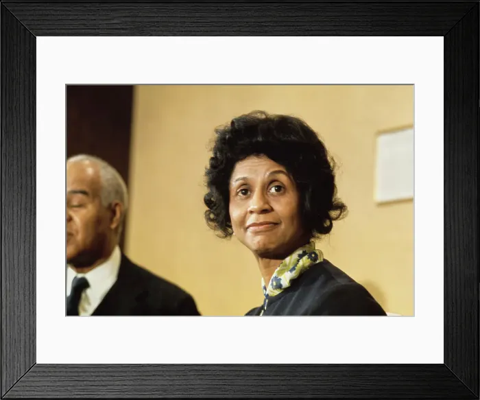 Framed Print : Lawyer And Activist Margaret Bush Wilson Framed Print : Lawyer And Activist Margaret Bush Wilson