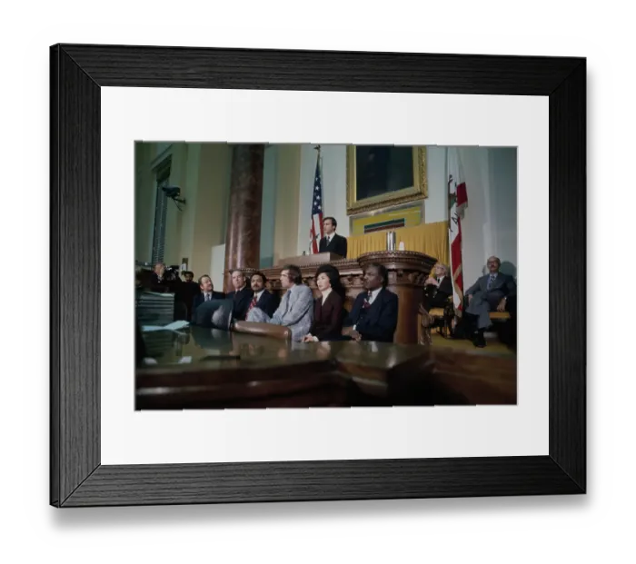 Framed Print : California Governor Jerry Brown Framed Print : California Governor Jerry Brown