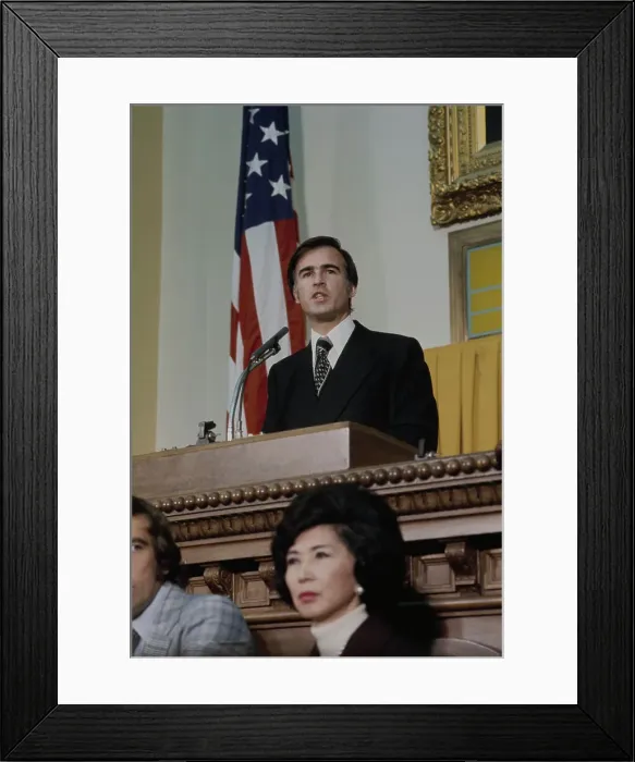 Framed Print : California Governor Jerry Brown Framed Print : California Governor Jerry Brown