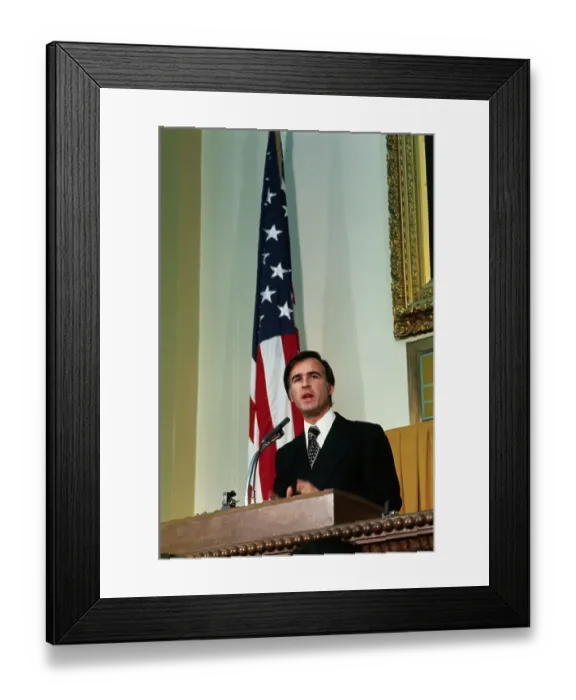 Framed Print : Edmund Brown Jr. Giving His Inauguration Speech Framed Print : Edmund Brown Jr. Giving His Inauguration Speech