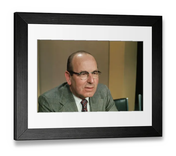 Framed Print : Electrical Engineer Richard R Hough