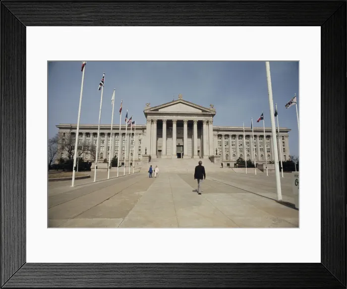 Framed Print : Oklahoma State Capitol Framed Print : Oklahoma State Capitol
