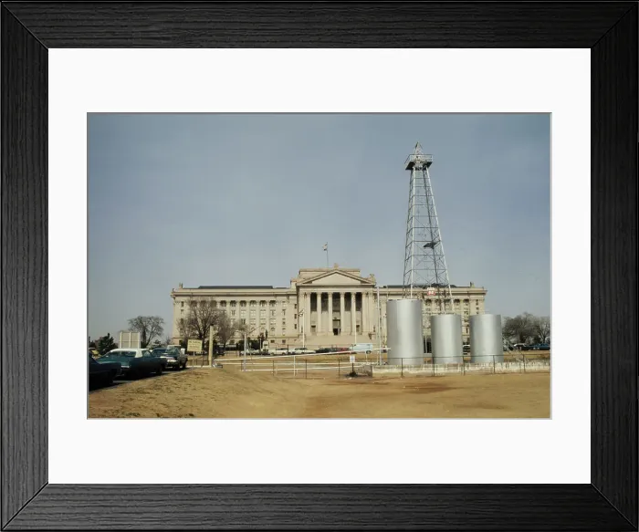 Framed Print : Oklahoma State Capitol Framed Print : Oklahoma State Capitol