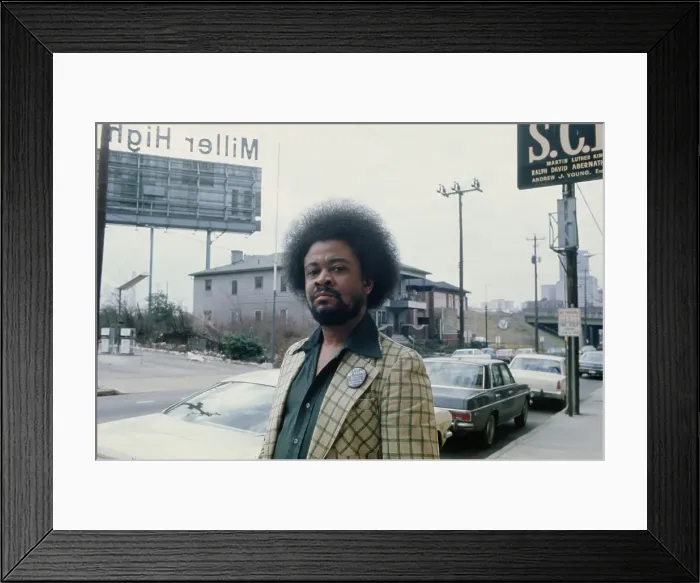 Framed Print : Politician And Activist Tyrone Brooks Framed Print : Politician And Activist Tyrone Brooks