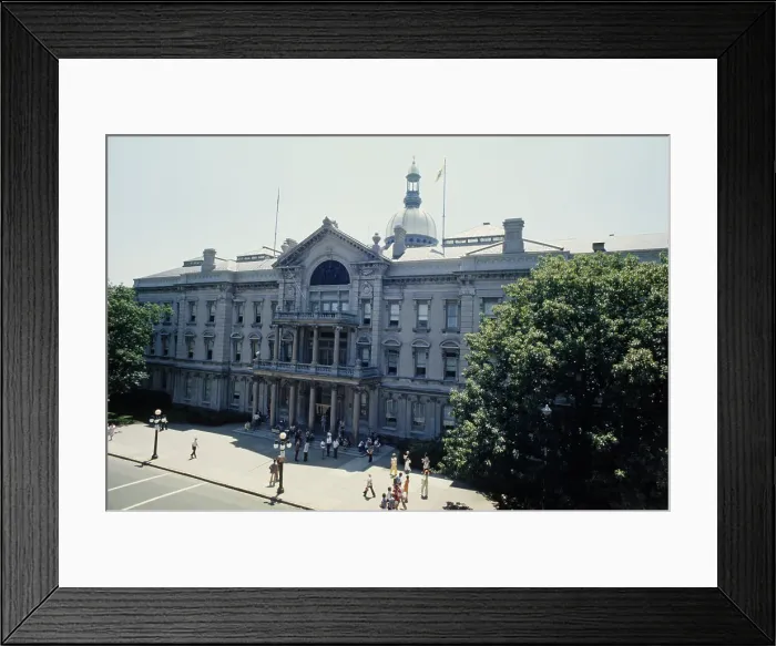 Framed Print : New Jersey State House Framed Print : New Jersey State House