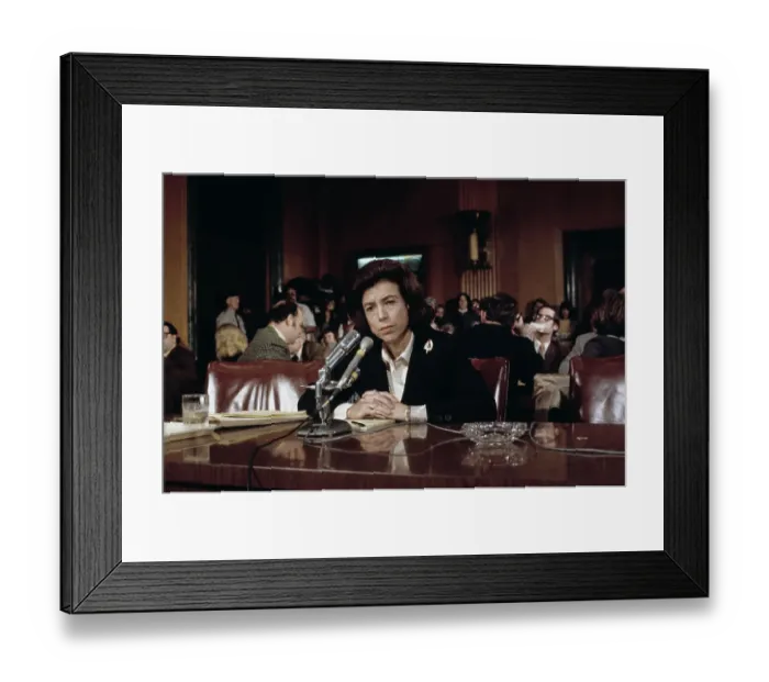 Framed Print : American Lawyer Carla A Hills