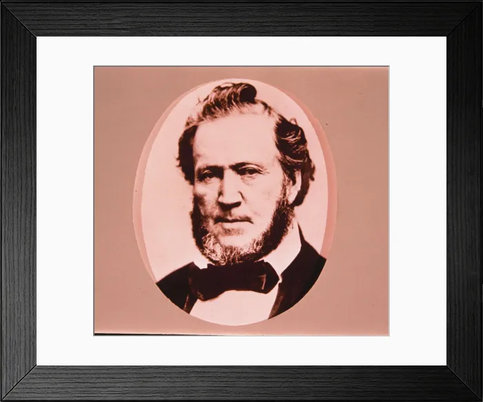 Framed Print : Portrait of Brigham Young Framed Print : Portrait of Brigham Young